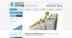 Desktop Screenshot of ndaqsystem.com